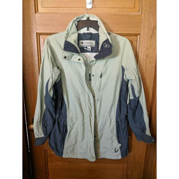 Columbia Sportswear Core Interchange Jacket Blue No Hood No Lining Coat Sz Large - Picture 2 of 9